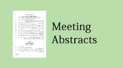 Meeting Abstracts